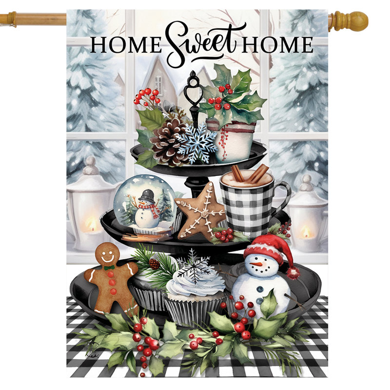 Drapeau de la maison Winter Memories