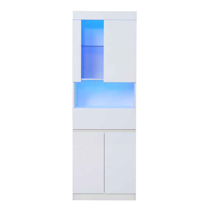 Armoire de rangement 70 po x H 23,6 po l 70 po, White
