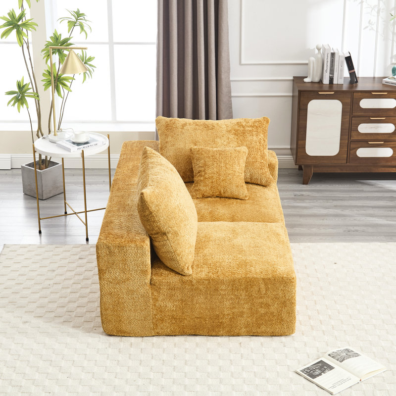 2 tissus en chenille, apportant confort et style à votre chaise longue - douce et soyeuse, assise confortable, utilisation à long terme