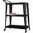 3-Tiered Metal Frame Industrial Dining Cart With Swivel Wheels, Durable And Space-Efficient For Kitchen And Party Use-736675915