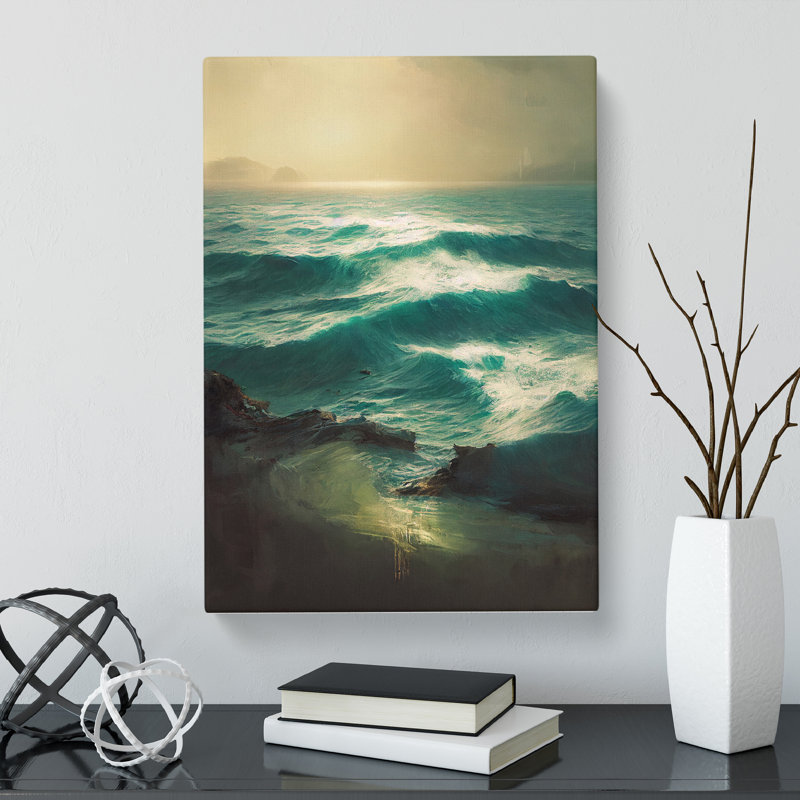 Seascape Realism Vol.2 - Wrapped Canvas, 76cm H x 50cm W x 3cm D