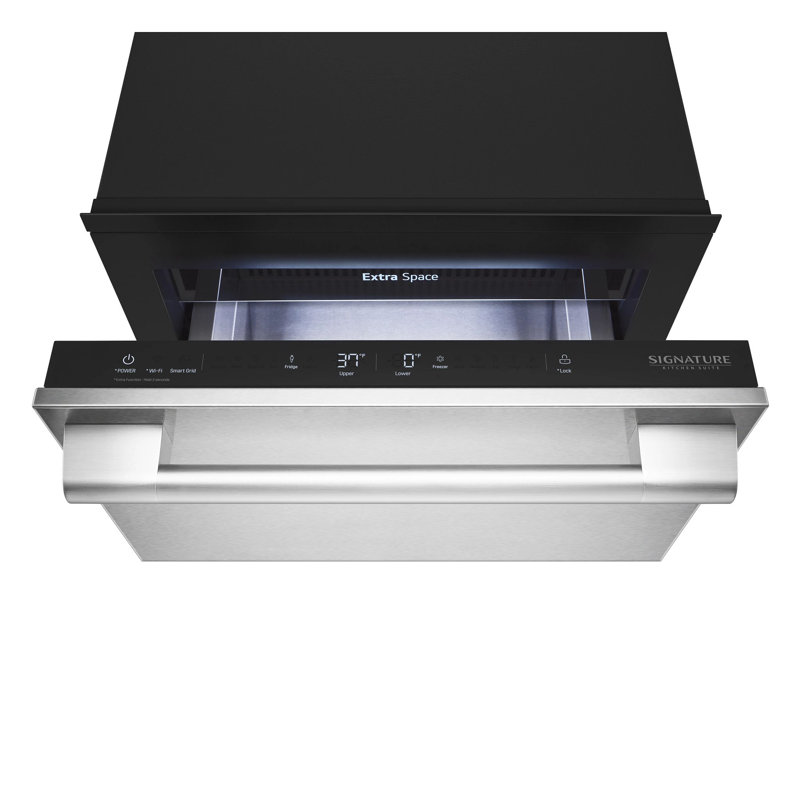 24" Integrated Undercounter Dual-Drawer Refrigerator