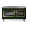 Cuisinière à double combustible ILVE Nostalgie II Series 60 po avec 9 brûleurs scellés et plaque de cuisson (gaz naturel, porte vitrée)-1686458127-1686458221