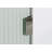 Maven 34 in. x 66.75 in. Single Fixed Frameless Arched Fluted Bathtub Panel-127123267