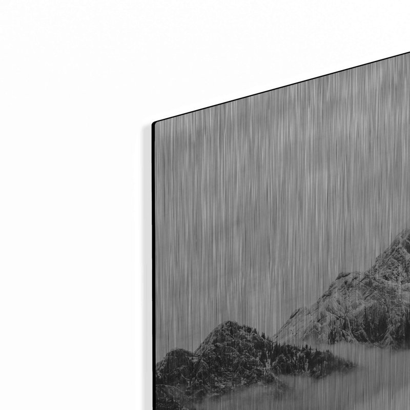 «Canadian Rockies» par Jennifer Henriksen - impression sans cadre sur métal, H 24 po x l 36 po x P 0,13 po