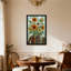 Plantes et fleurs, livres de tournesol, motif d'art en verre coloré-369014061-369014058-369014103