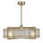 12-Light Fan D'Lier in Noble Brass