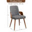 Chaise rembourrée Carman-669606311