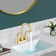 Myhomekeepers 14'' White Ceramic Rectangular Bathroom Sink