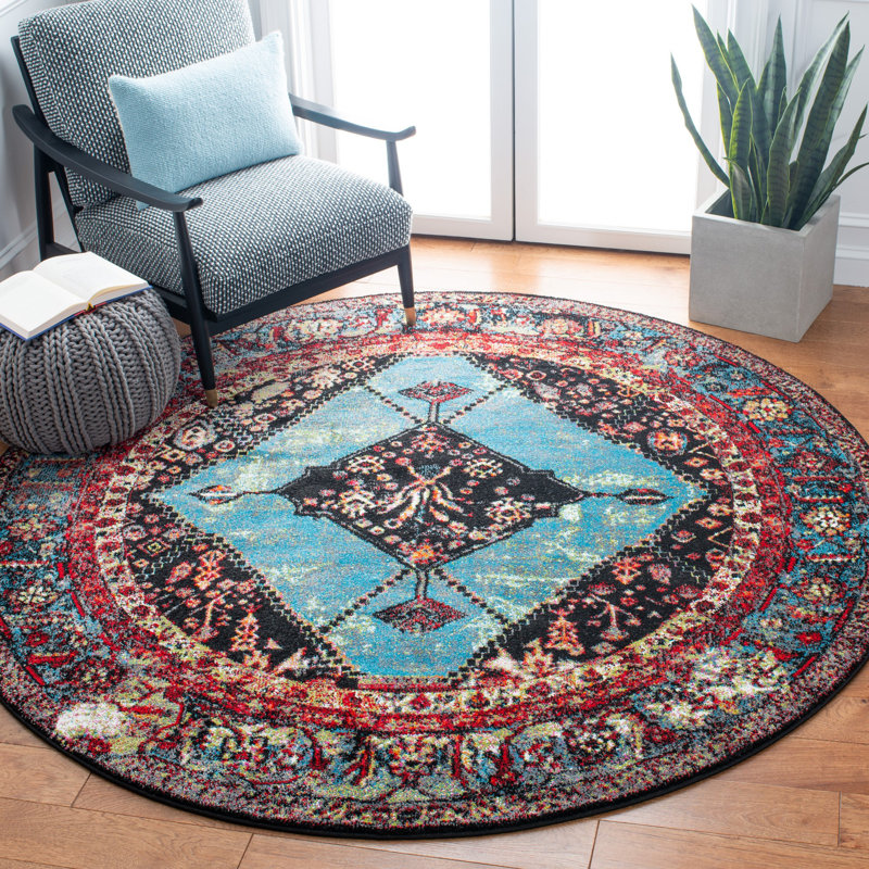 Carrieanne Performance Oriental Rug, Runner 2'3" x 8'