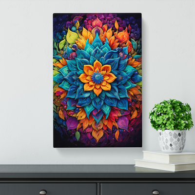 Mandala Informel - Wrapped Canvas