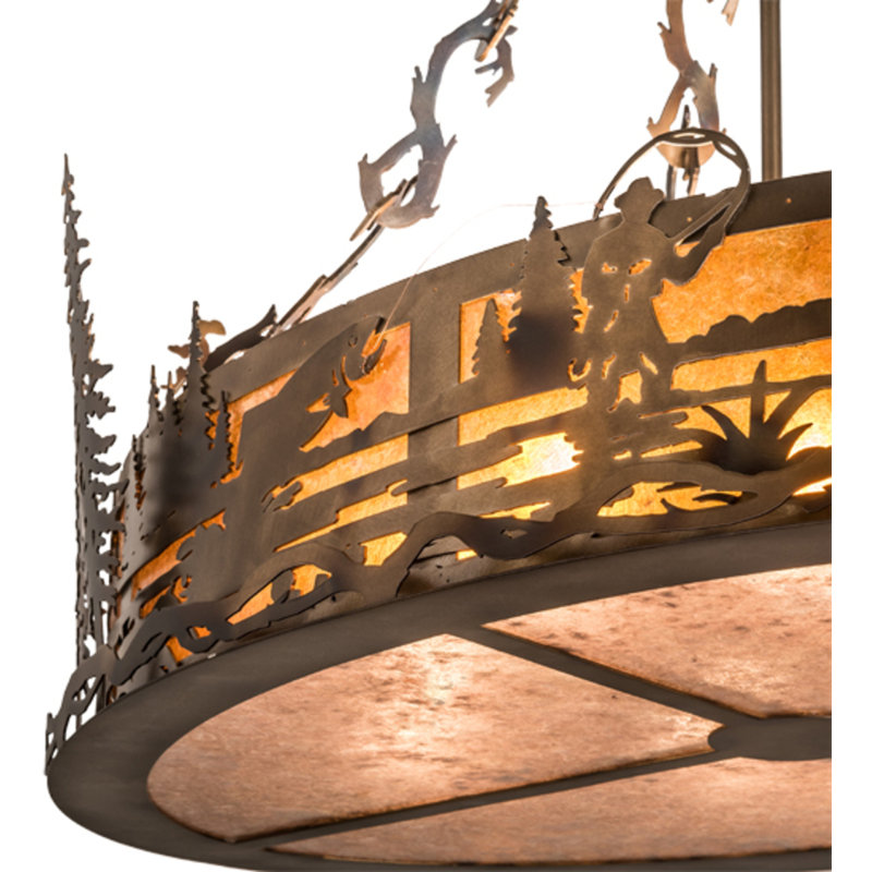 Fly Fisherman 8 - Light Pendant