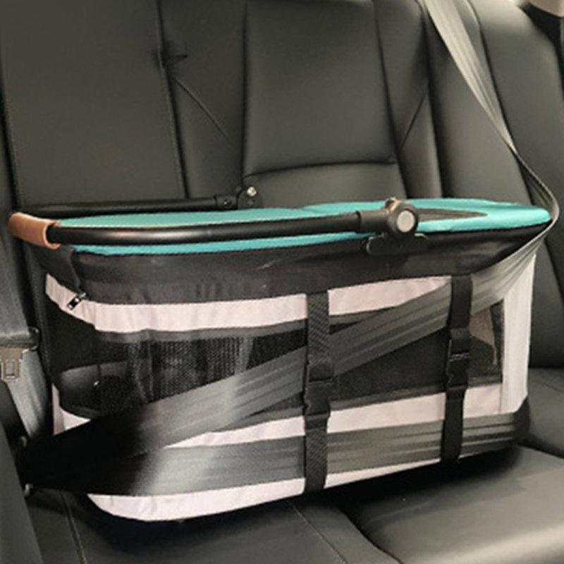 Chariot automatique à deux étages pour animaux