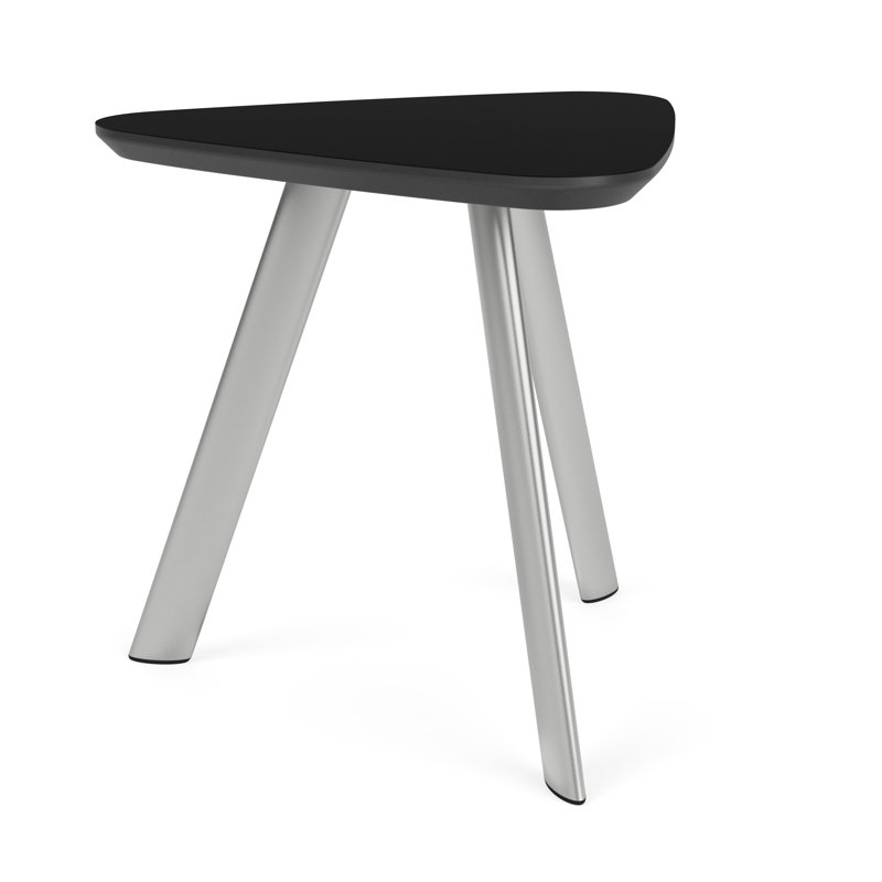 Table de bout Darsey Lounge, Nuit noire, Argent argent