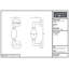 Hammer & Tongs - Offset Wrought Iron Door Handle - H115mm - Black