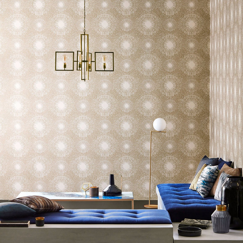 Perlite Wallpaper, Lapis/Copper Ore