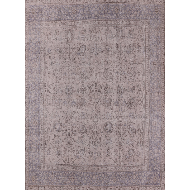 Tapis oriental gris Elyria, Rectangle 7' x 10'