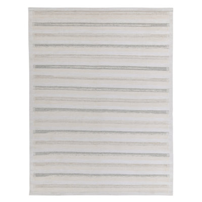 Scandinavian Wool Geometric Area Rug