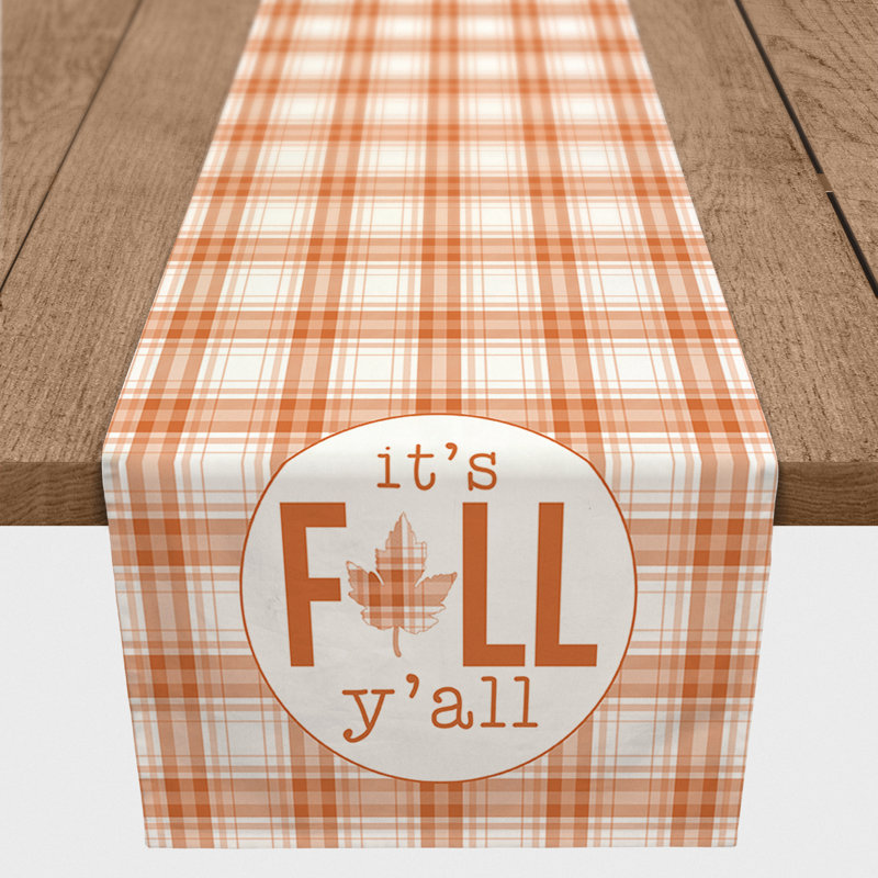 Morphew It's Fall Y'all Table Runner, 72" x 16"