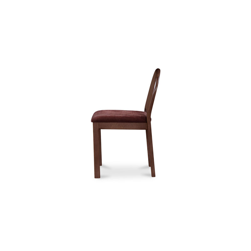 Emil Dining Chair Cream-Set of Two, Purple