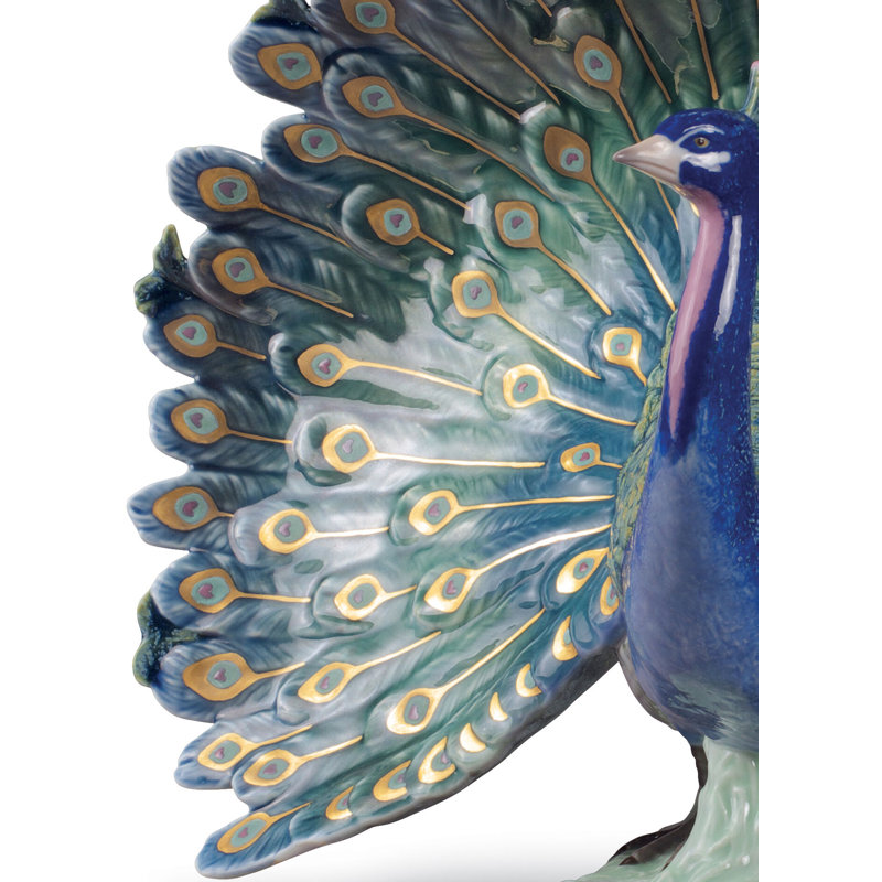 Peacock Figurine