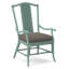 Chaise avec accoudoirs à dossier à lattes Drury Lane-61929938-61929893
