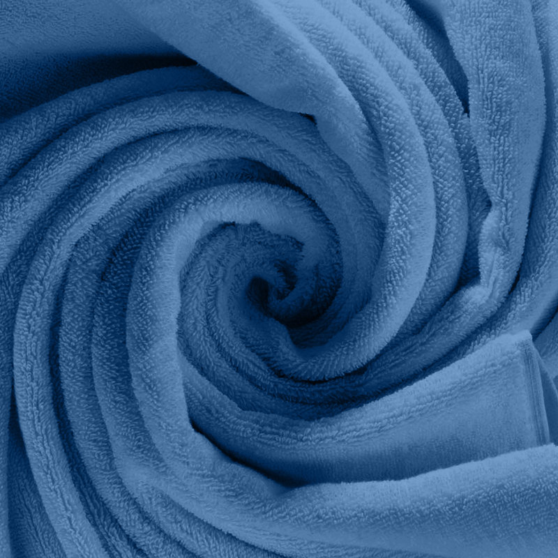Cotton Bath Towel, Blue