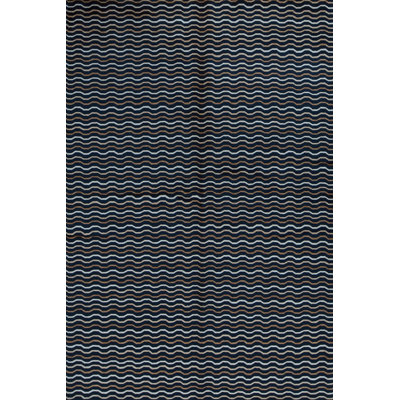 Hand-Knotted High-Quality Black Area Rug