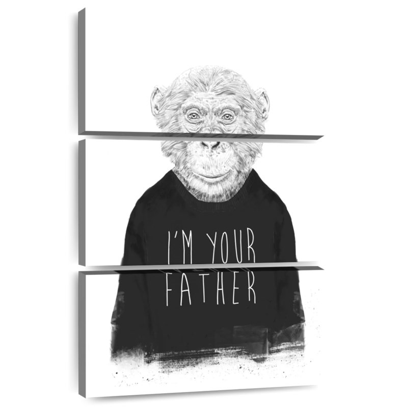 Brampt I'm Your Father, 57" H x 36" W