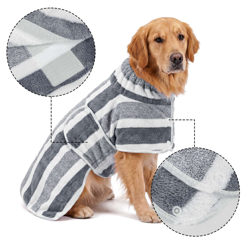 Couverture pour animaux de compagnie pour chien, Grey, L