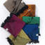Cotton and Olive Throw-68766515