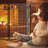 Raziel 3 Panel Metal Fireplace Screen
