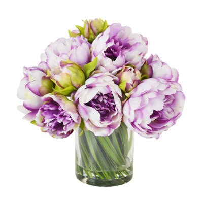 Peony Arrangement in Vase