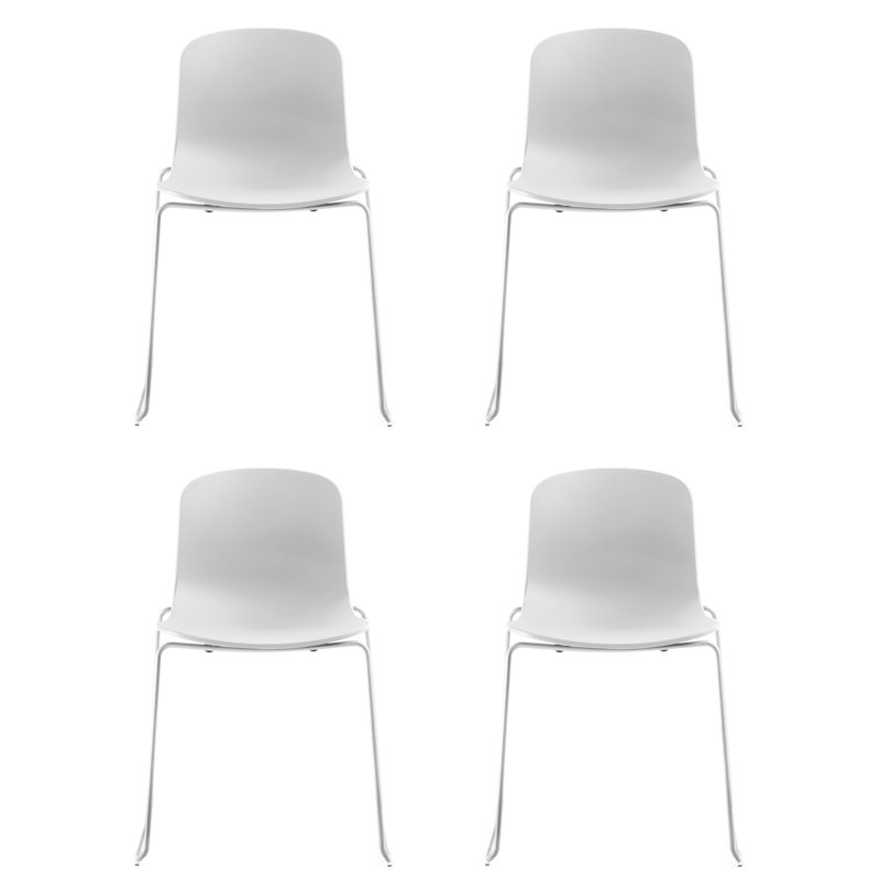 Chaise d'appoint Holi, Blanc