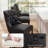 26'' Modern Counter Height Barstools with Tufted and Nailhead Trim-581175283