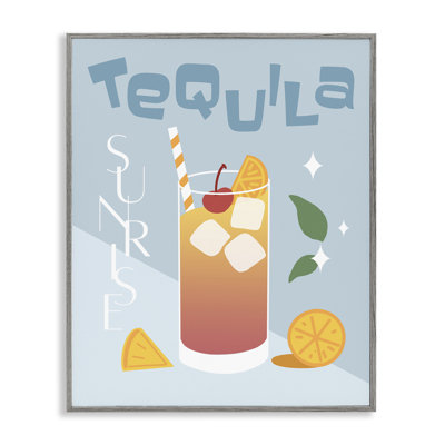 «Tequila Sunrise», art de la giclée par Anna Quach