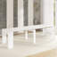 Table à dîner extensible multifonctionnelle de 118 po de largeur-314399099