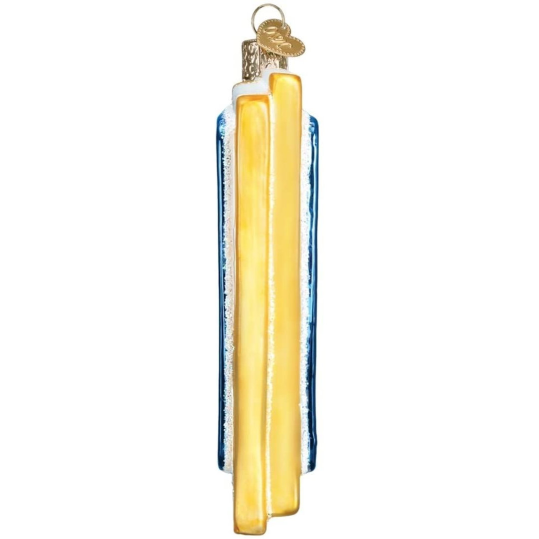 4'' Handmade Glass Hanging Figurine Ornament Old World Christmas