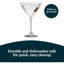 Ensemble de 6 verres à martini Vina