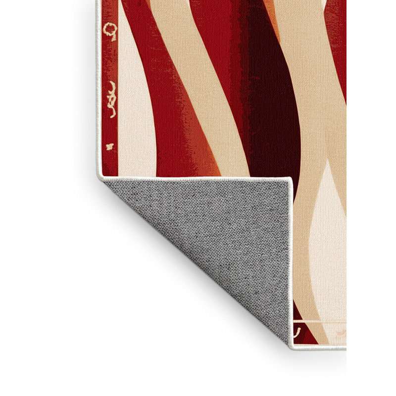 Drifted Ascent Rug, Square 3'