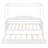  Twin Canopy Daybed with Twin Trundle, Solid Wood Frame, Gray-1407923475