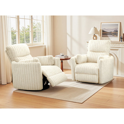 Fauteuil demi-tonneau pivotant 40 po