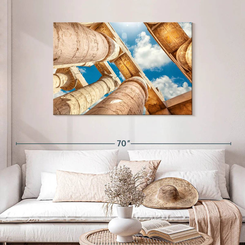 Great Hypostyle Hall Columns, 30" H x 45" W