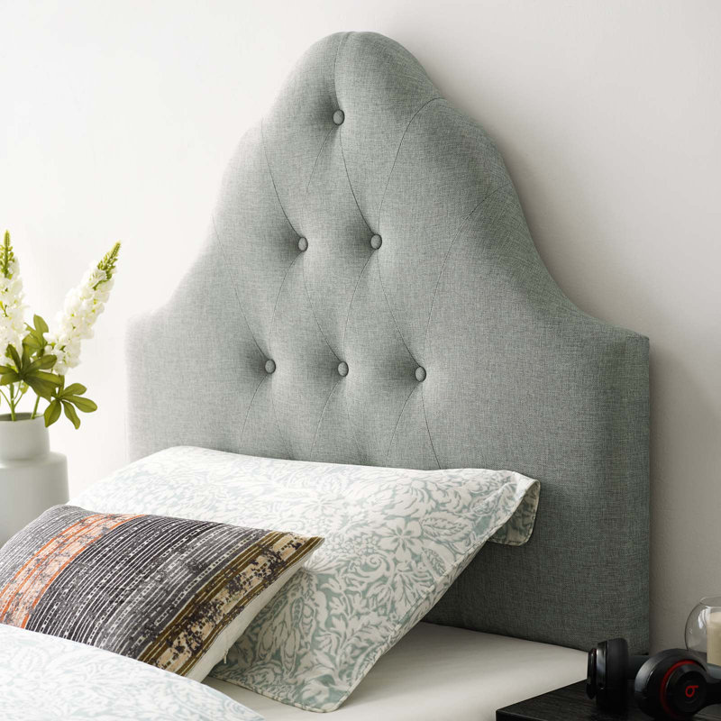 Tête de lit en tissu Modway Sovereign, Grand, Gris