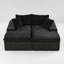 Canapé-lit double en velours Boneless Turtle-1337555845