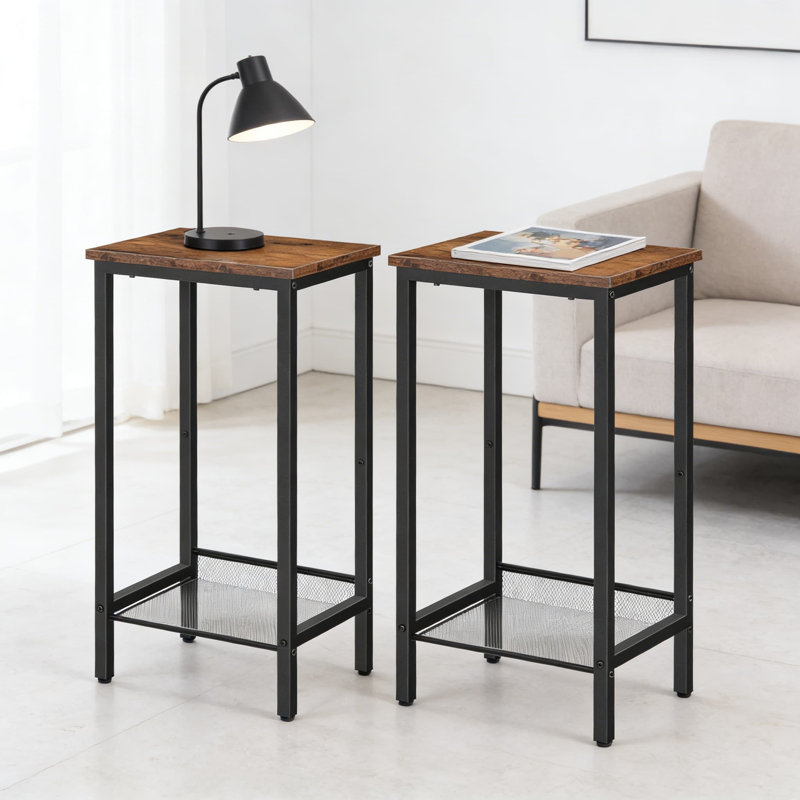 Ensemble de 2 tables d'appoint Industrial