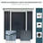 Steel Storage Shed-99011402-99011401