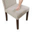 Mobilier de salle à manger avec garniture cloutée moderne et classique-1139427550