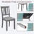Detorres 19'' H Linen Upholstered Side Chair-1083016768