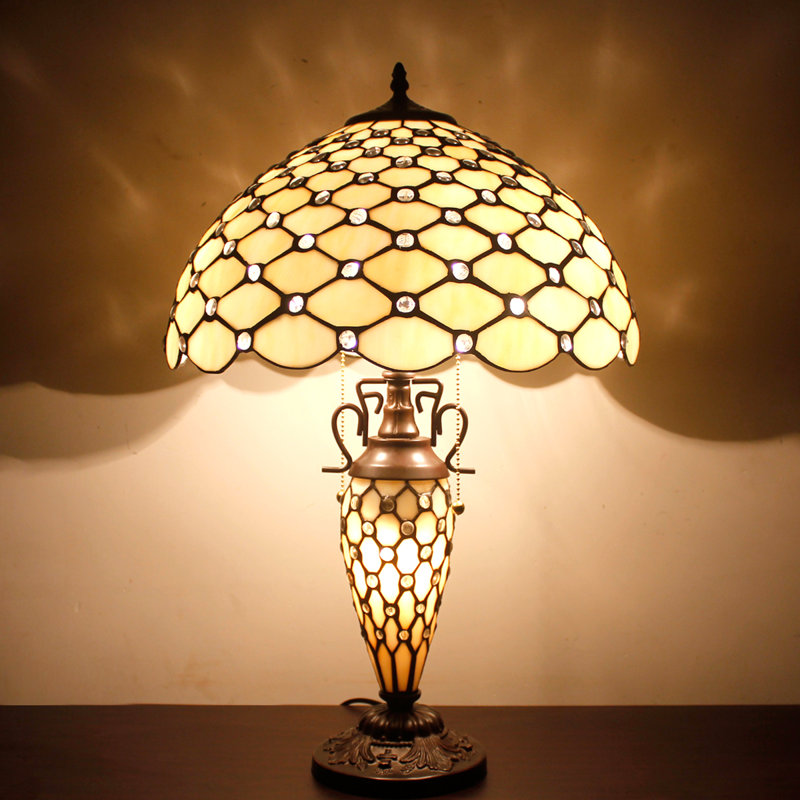 Lampe de table basse 24 po Alfiee